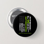 Mantelcellymfoom Warrior Amerikaanse vlag Ronde Button 5,7 Cm (Voorkant /achterkant)