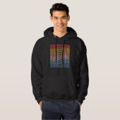 Mantella Frog Groovy Retro Hoodie (Voorkant volledig)