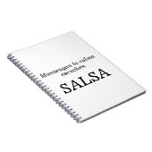 mantengan la calma notitieboek (Rechterzijde)