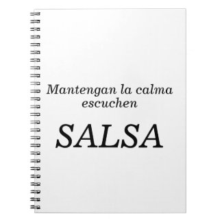 mantengan la calma notitieboek