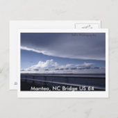 Manteo, NC Bridge US 64 Briefkaart (Voorkant / Achterkant)