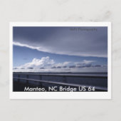 Manteo, NC Bridge US 64 Briefkaart (Voorkant)