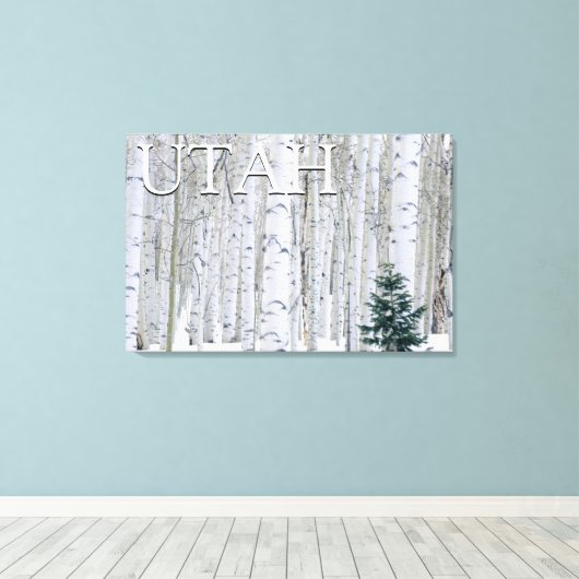 Manti-LaSal National Forest, Utah Canvas Afdruk (Insitu (Houten vloer))