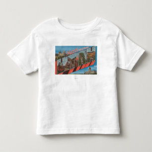 Manti Nat'l Forest, Utah - Grote lettertjes Kinder Shirts