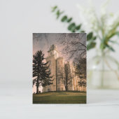 Manti Utah LDS Temple Briefkaart (Staand voorkant)