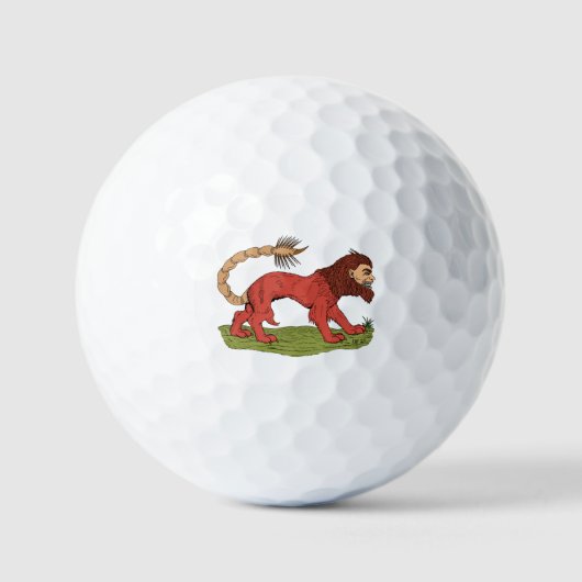 Mantichore Golfballen (Voorkant)