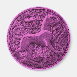 manticore in paars magneet