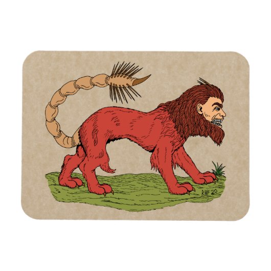 Manticore Magneet (Horizontaal)
