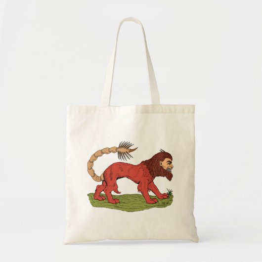 Manticore Tote Bag (Voorkant)