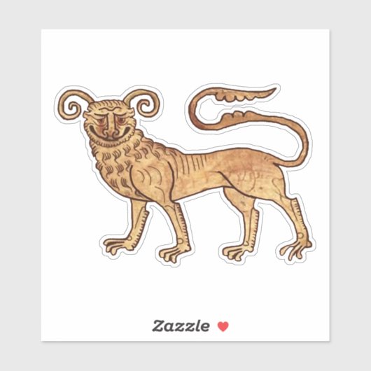 Manticore Vinyl Sticker (Vel)