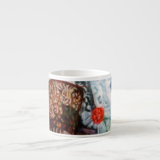 Mantilla española espresso kop (Voorkant)