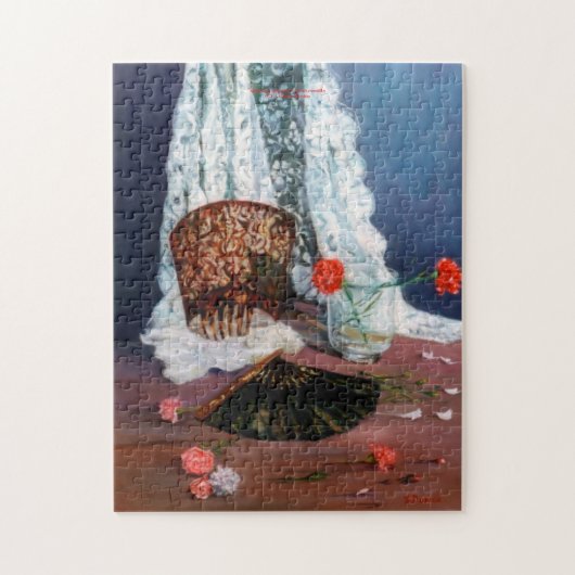 Mantilla española/Spaanse mantilla Legpuzzel (Verticaal)