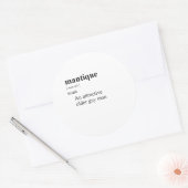 MANTIQUE RONDE STICKER (Envelop)