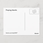 Mantis 83 ~ briefkaart (Achterkant)