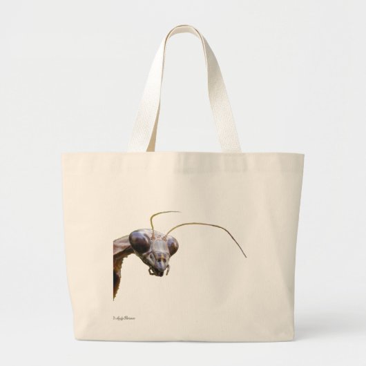 Mantis ~ bag grote tote bag (Voorkant)