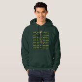 Mantis Boxing Wang Lang Green Hoodie (Voorkant volledig)