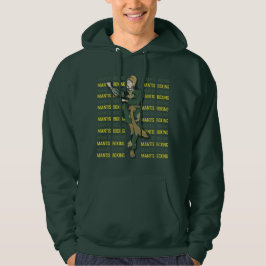 Mantis Boxing Wang Lang Green Hoodie