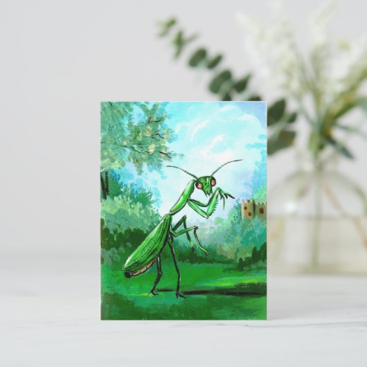 Mantis Briefkaart (Staand voorkant)