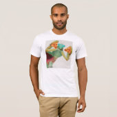 mantis eet pizza t-shirt (Voorkant volledig)