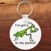 Mantis in mijn Pantis. Sleutelhanger (Voorkant)