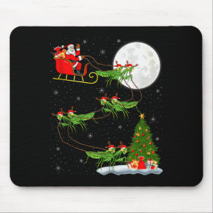 Mantis Insect Kerstman slee Santa Vliegend Funny M Muismat