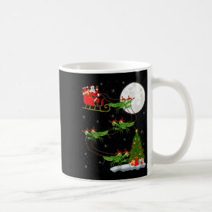 Mantis Insect Kerstman slee Santa Vliegende Grappi Koffiemok