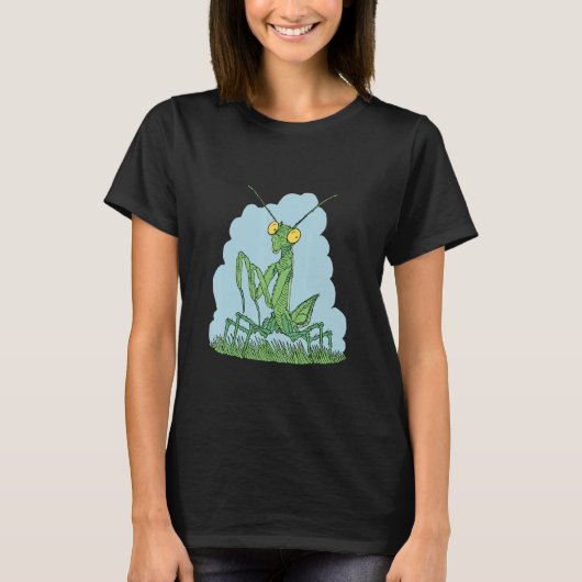 Mantis insect met krachtige voorpoten Mantises cr T-shirt (Voorkant)