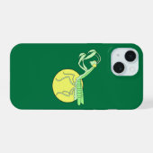 Mantis Man Symbool Telefoonhoes iPhone 15 Case (Achterkant horizontaal)
