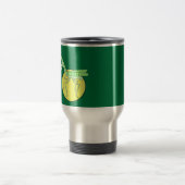 Mantis Man Symbool Travel Coffee Mug Reisbeker (Center)