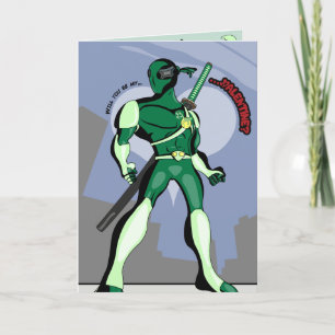 Mantis Man - Valentijnsdagkaart Feestdagen Kaart