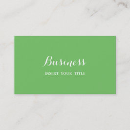 Mantis Minimalist Trendy Elegant Calligraphic Visitekaartje