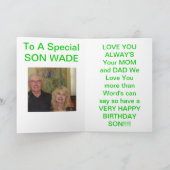 Mantis Nest Closeup Birthday Card Kaart (Binnen)