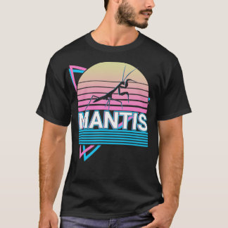 Mantis Praying Mantis Retro Gift T-shirt