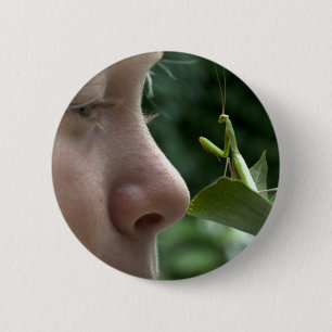 Mantis religosa ronde button 5,7 cm