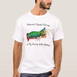 Mantis Shrimp I is dol op mijn garnaal met Shirt v