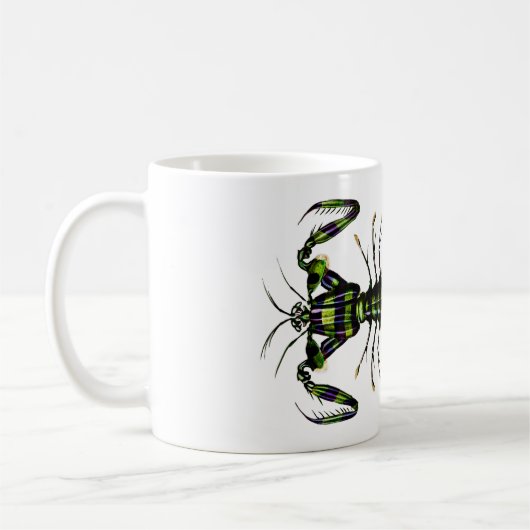 Mantis Shrimp -  ontwerp Koffiemok (Links)