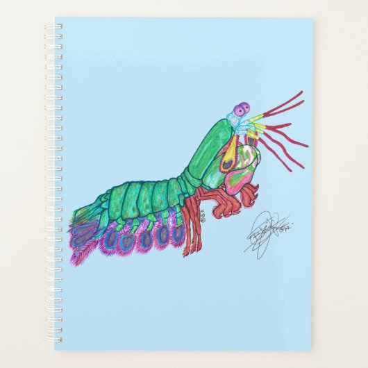 MANTIS SHRIMP PLANNER (Voorkant)