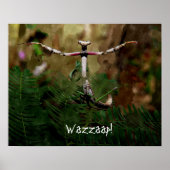 Mantis Wazzap bidden! Poster (Voorkant)