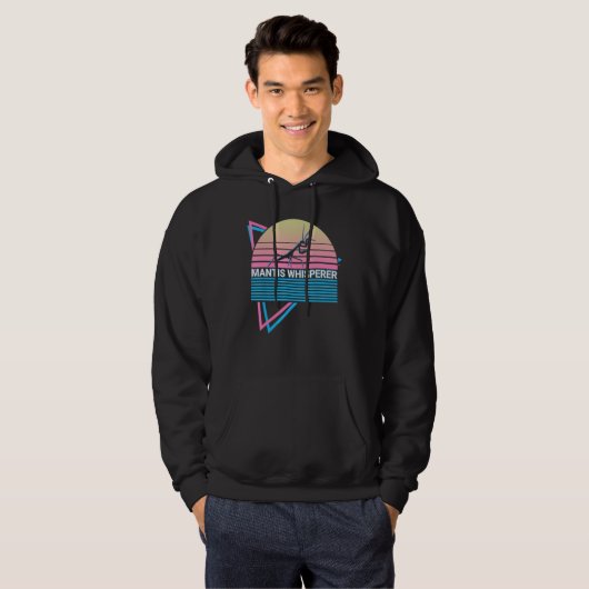 Mantis Whisperer Mantis Whisperer Retro Hoodie (Voorkant volledig)