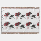 Mantle Great Dane Kerstmis Deken (Voorkant)