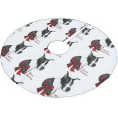 Mantle Great Dane Kerstmis Kerstboom Rok (Gekanteld)