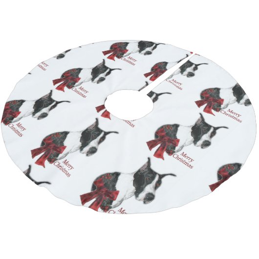 Mantle Great Dane Kerstmis Kerstboom Rok (Gekanteld)