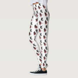 Mantle Great Dane Kerstmis Leggings