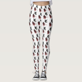 Mantle Great Dane Kerstmis Leggings