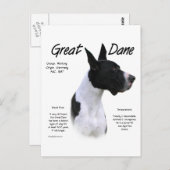 Mantle Great Dane Maak kennis met het ras Briefkaart (Voorkant / Achterkant)