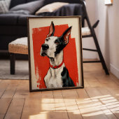 Mantle Great Dane Poster Print Wandkunst