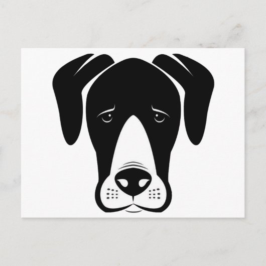 Mantle Great Danes Briefkaart (Voorkant)