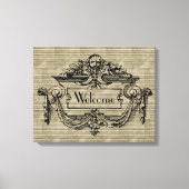  Mantle Welcome Canvas afdrukken (Voorkant)