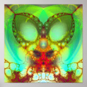 Mantoid Breath Var 3 (12-12) Art Print Poster (Voorkant)