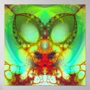 Mantoid Breath Var 3 (12-12) Art Print Poster